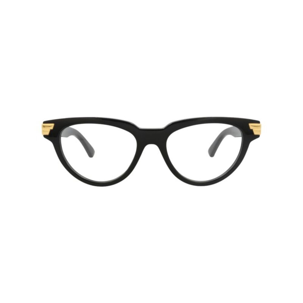 Bottega Veneta Cat Eye-Frame Acetate Optical Frames Black Womens